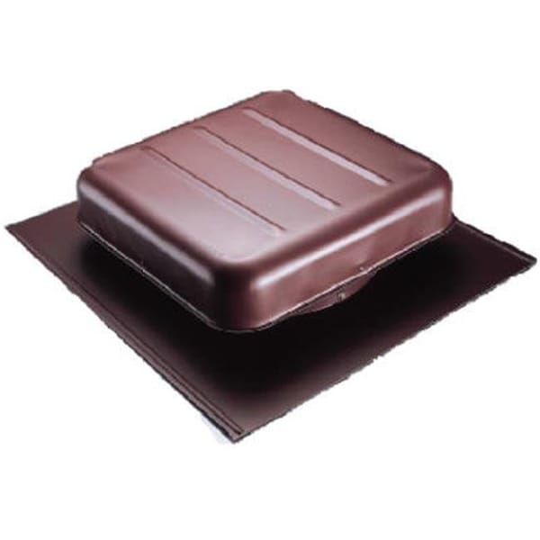 House 85158 Square Aluminum Roof Mounted Vent - Brown - HO563688