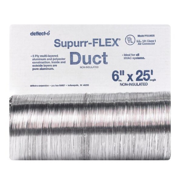Spurr-Flex FUL0625 6 pulgadas x 25 pies. Ducto Metálico - 48556

¡Obtén el máximo rendimiento con el ducto metálico Spurr-Flex FUL0625 de 6 pulgadas por 25 pies! Este durable ducto es ideal para uso industrial, comercial o residencial. Su diseño resistente y flexible garantiza una instalación sencilla y duradera. ¡No dejes pasar la oportunidad de adquirir el mejor ducto metálico del mercado!