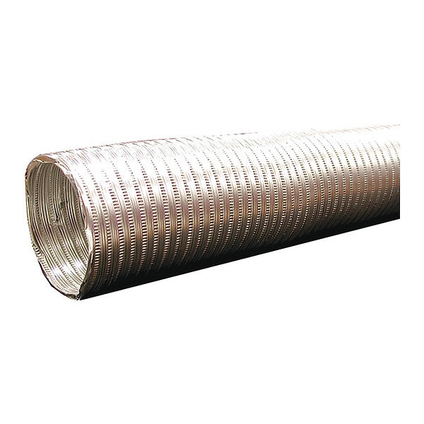 Manguera de aluminio flexible Jones Stephens, 4"x8 pies, de aluminio, 4" de ancho, 8 pies de largo - D04032