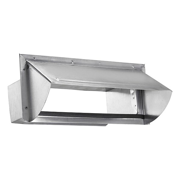Gorra de pared de aluminio Lambro de 3.25 pulgadas x 10 pulgadas - 106R.  