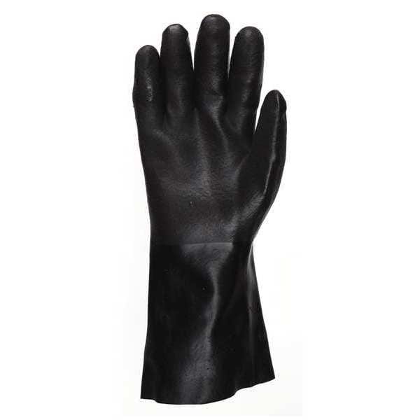 Guantes resistentes a químicos de 12" Mcr Safety, PVC, L, 12 piezas - 6522SJ