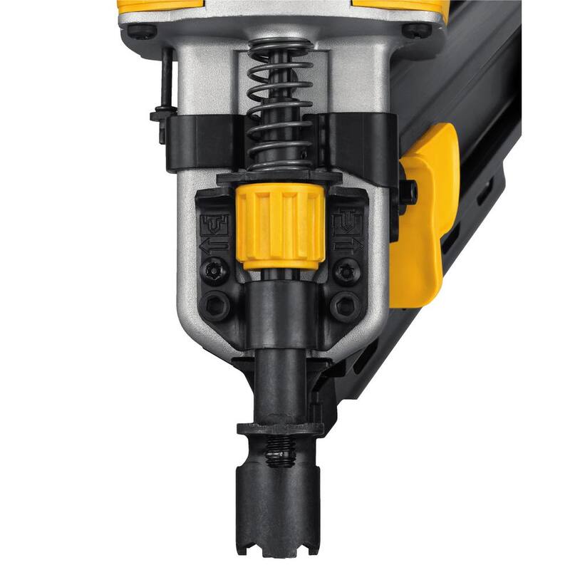 Kit de clavadora de armazón con clavos de plástico de 21° inalámbrica y sin escobillas 2 velocidades DEWALT 20V MAX XR de iones de litio y sierra recíproca compacta - DCN21PLBW369