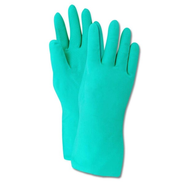 Guantes de Nitrilo sin Forro de Patrón Z Magid ComfortFlex M13 de 11 Mil, paquete de 12 - M13-10