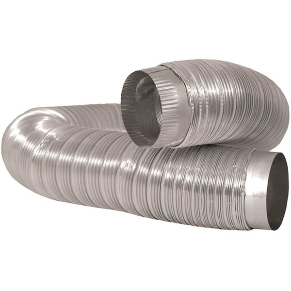 4.4 pulgadas de ancho x 4.4 pulgadas de alto x 24.55 pulgadas de largo Tubo de aluminio resistente con cuellos.