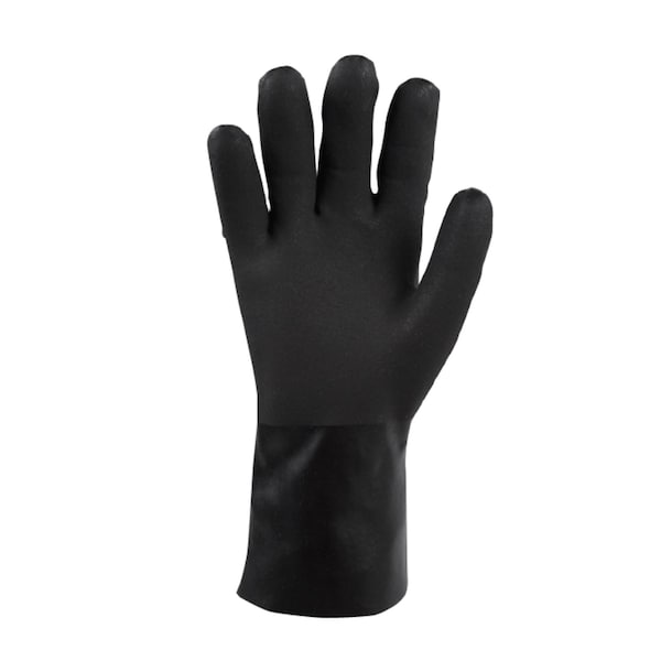 Guante de Químicos Showa en PVC Negro Grande - 7712R-10.RT