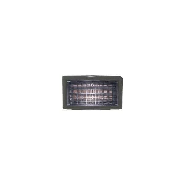 "Ventilador de Cimientos Bestvents 315CBR, 62 pulgadas cuadradas de área de ventilación libre, Termoplástico, Color Café"