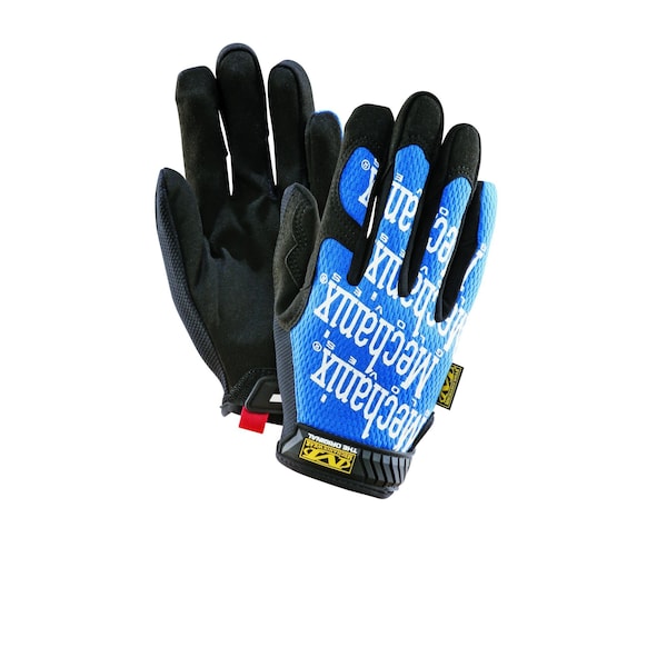 Guantes originales Mechanix Wear en talla extra grande azul 9" L - WPL654-XL-BL