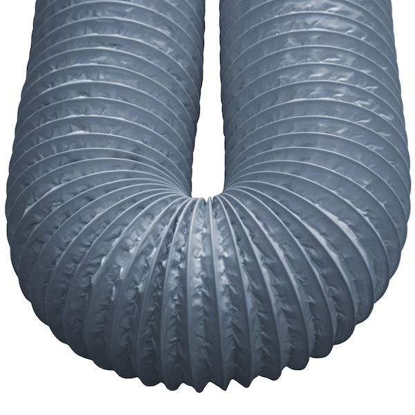 Ducto de ventilación flexible para HVAC - ID de 8 pulgadas x longitud de 25 pies