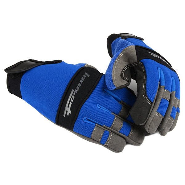 Guantes de utilería mecánica de firma Forney para hombres talla L - 53014
