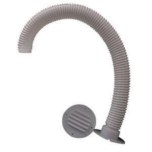 Kit de Accesorios para Ventilación de Manguera de 30 pulgadas - Blanco Polar