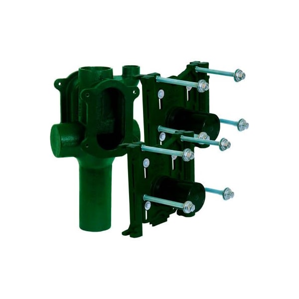 Porta-WC de tipo O-Ring, Vertical, Back-to-Back, 2" Vent, sin-Hub Josam 12724-OR