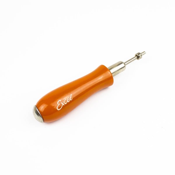 Excel Blades Mini Nail Setter, Wood Handle Nail Punch, 6pk. - 90002