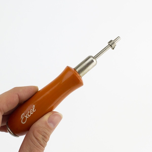 Excel Blades Mini Nail Setter, Wood Handle Nail Punch, 6pk. - 90002