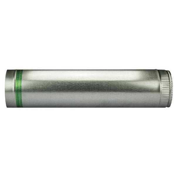 Tubo redondo con cierre rápido, diámetro de conducto de 9 pulgadas, acero galvanizado, calibre 24, 9 pulgadas de ancho, 60 pulgadas de largo, 9 pulgadas de alto.