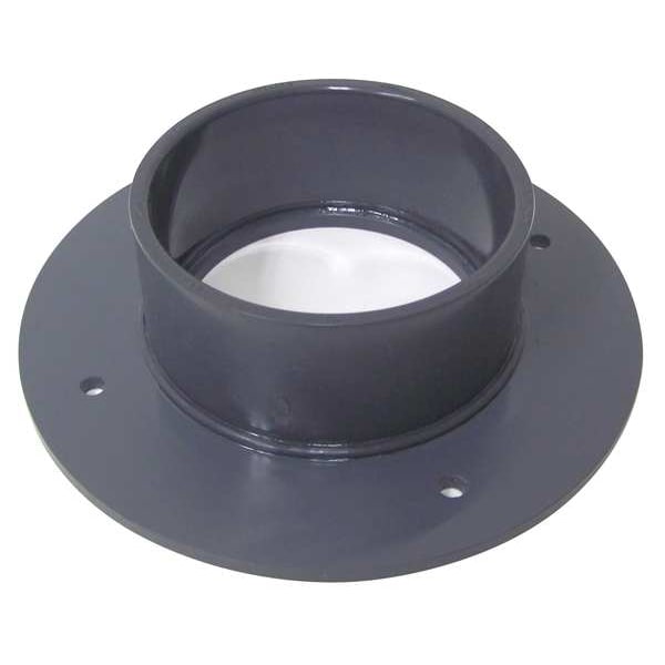 Brida, Diámetro de Conducto de 4 pulgadas, PVC Tipo I, 8-1/2 pulgadas de largo, 3-1/4 pulgadas de alto