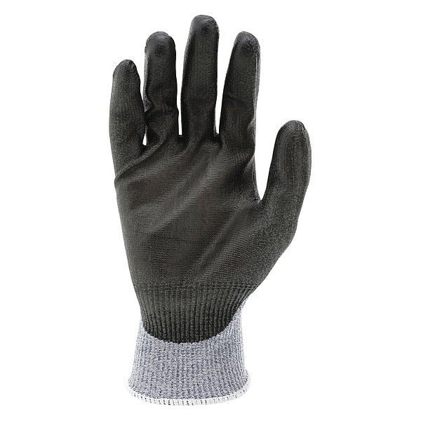 Guantes recubiertos Mcr Safety, Nivel de corte A4, 15 ga, blanco/negro, L - 92745PUL
