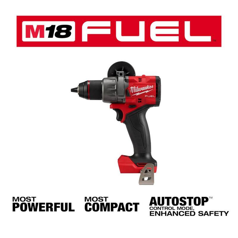 Milwaukee M18 FUEL Clavadora inalámbrica dúplex de 18 voltios con tecnología de iones de litio sin escobillas (herramienta solamente) con taladro/destornillador de martillo M18 FUEL - 2844-20-2904-20.
