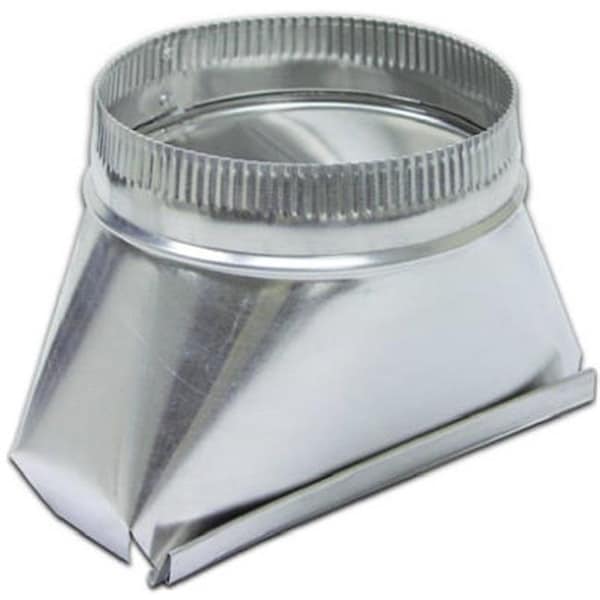 Adaptador de transición de aluminio redondo de 5 pulgadas para Lambro 121IND.