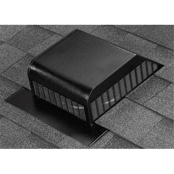 Ventilador de techo cuadrado de 50 pulgadas con inclinación, color negro, paquete de 6