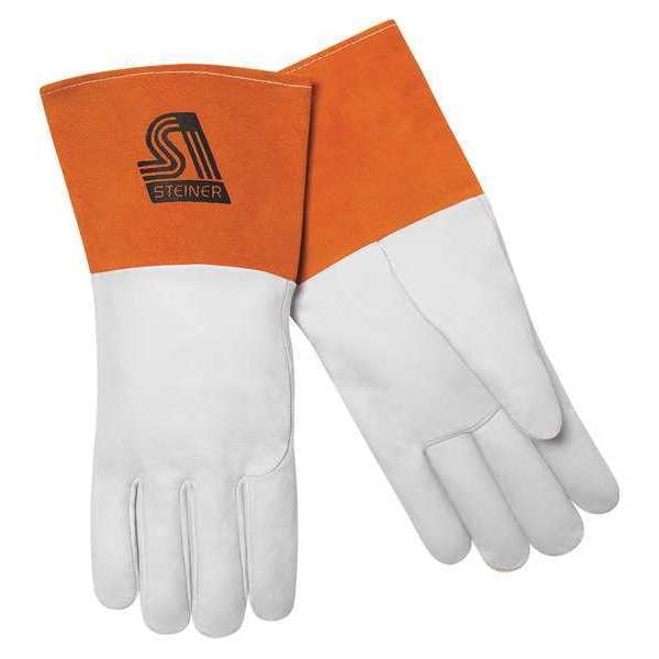 Guantes de soldadura Steiner, aplicación TIG, color beige, pieza - 0224-2X.