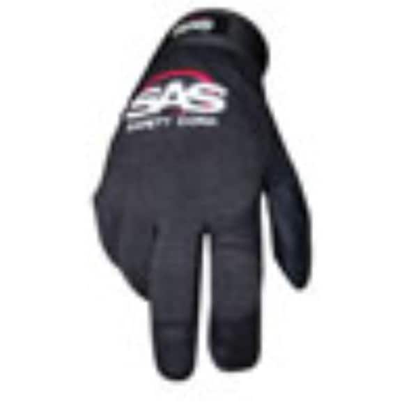 Guantes de seguridad para mecánicos Pro-Tool de Sas Safety MX, negro - Grande - SAS-6653.