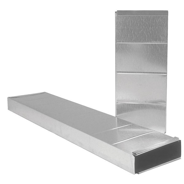 Tubo de apilamiento de acero galvanizado de 3-1/4 pulg. de diámetro x 24 pulg. de longitud Imperial