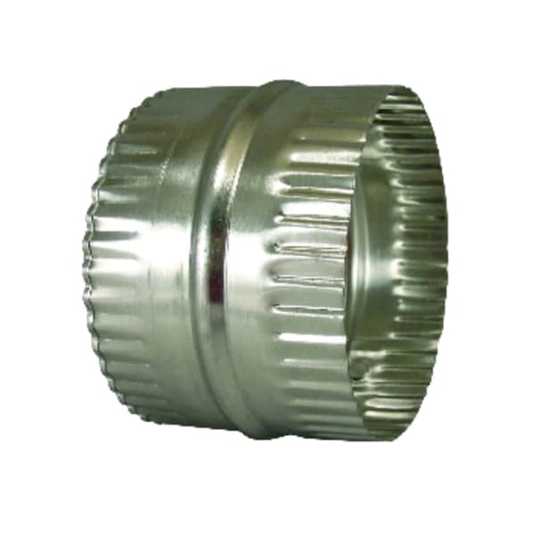 Conector de Aluminio Plateado para Conducto de 3 pulgadas L x 4 pulgadas D de Deflect-O