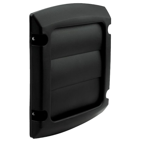 Tapa de Escape con Rejilla ProVent, Conducto de 4 pulgadas, Negro