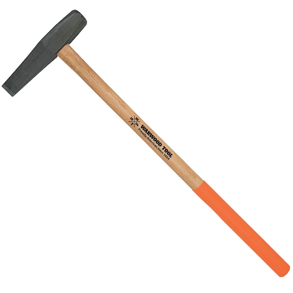 Warwood Tool 512 lb Grade B Nut Cutter Square Cutter, 36 Hickory Safety Grip Handle - 51712