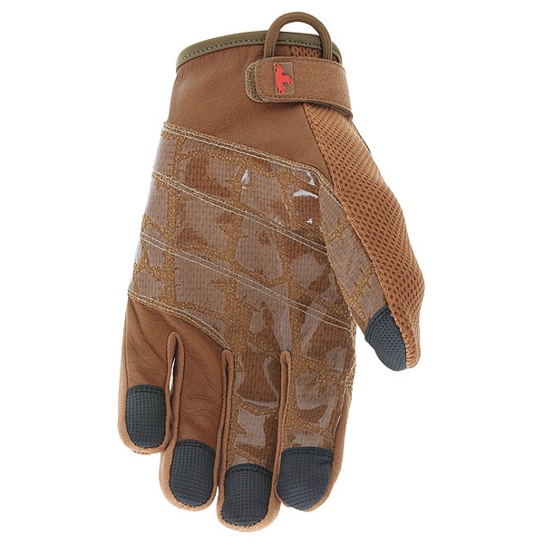 Guante Mecánico Mcr Safety, Talla L, Dedo Completo, Par - 962L