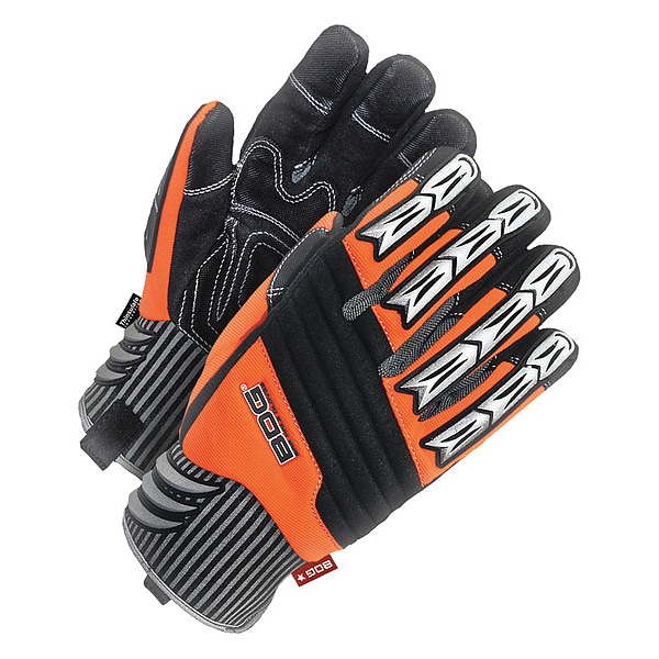 Guante de rendimiento BDG, Guante BDG para sitio de trabajo forrado con Thinsulate de alta visibilidad, Talla S - 20-9-10690-S