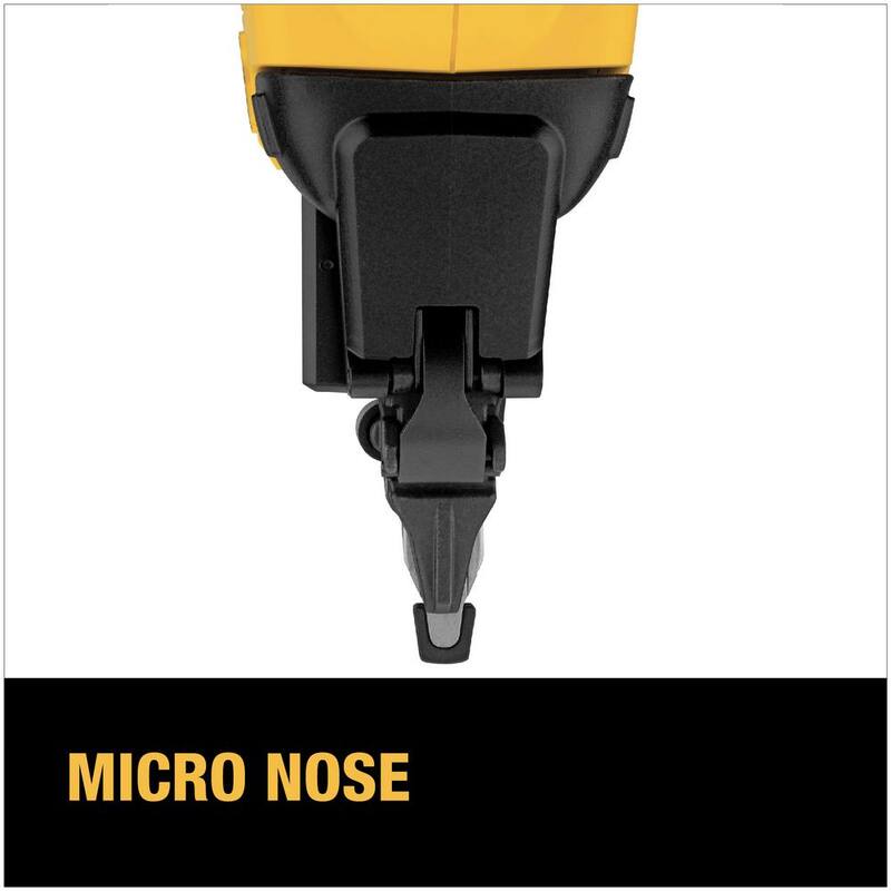 Kit de clavadora inalámbrica DEWALT 20V MAX XR de iones de litio de calibre 18 - DCN680D1