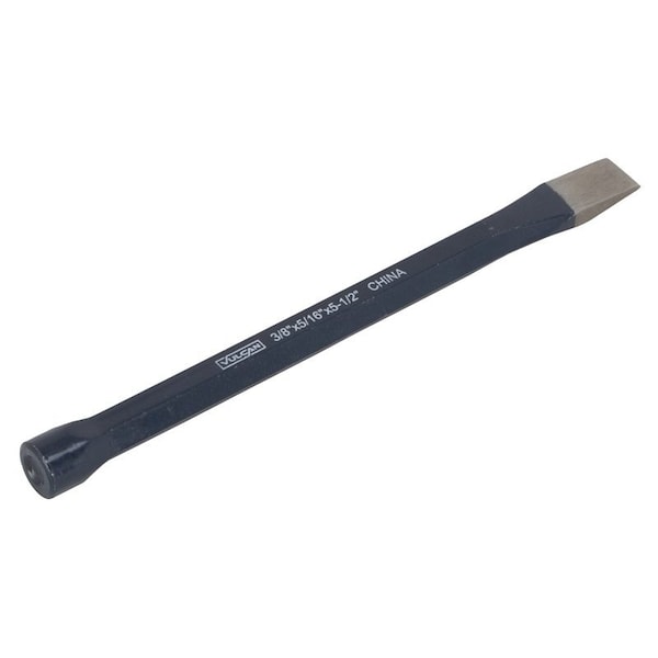 Vulcan Cold Chisel, 3/8 in Tip, 5-1/2 in OAL, Chrome Alloy Steel Blade, Hex Shank Handle - JL-CSL003