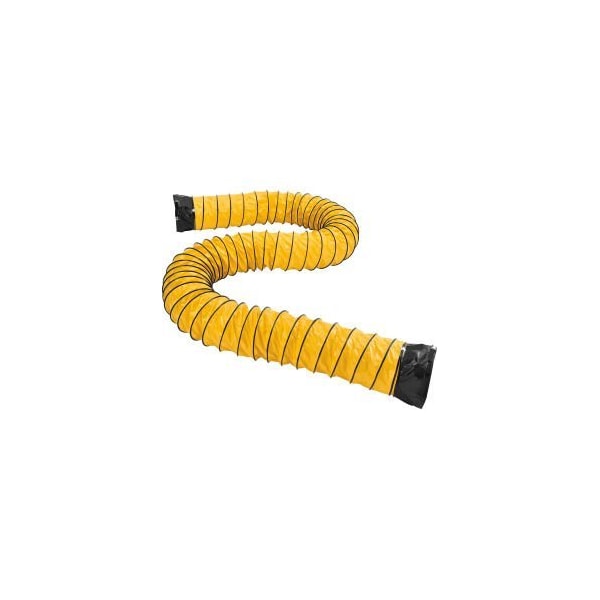 Ducto Flexible Retardante de Llamas Para Ventilador de 16 Pulgadas 32L Amarillo