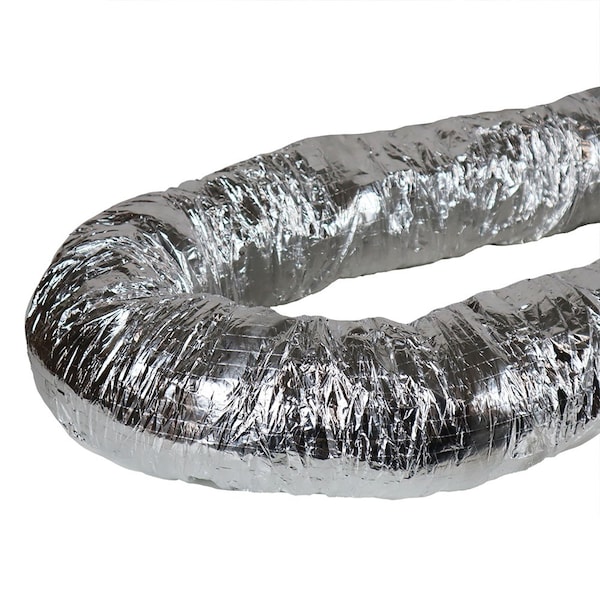Ducto Aislado Flexible HVAC R-6 de 6 pulgadas
