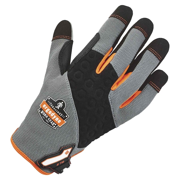 ProFlex por Ergodyne Guantes de Mecánico, 2XL, Negro - 17046.