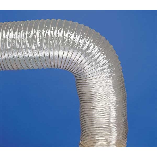 Manguera de Ductos, 12 pulgadas de diámetro, 25 pies de largo, PVC