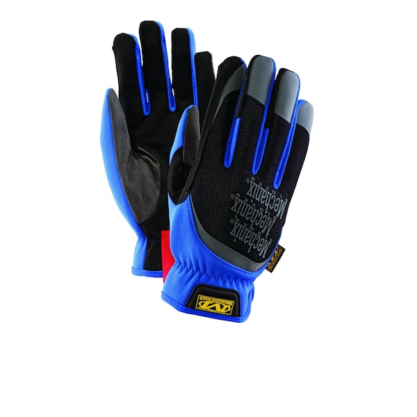 Guantes Mechanix Wear FastFit grandes azules 9" L - WPL838-L-BL