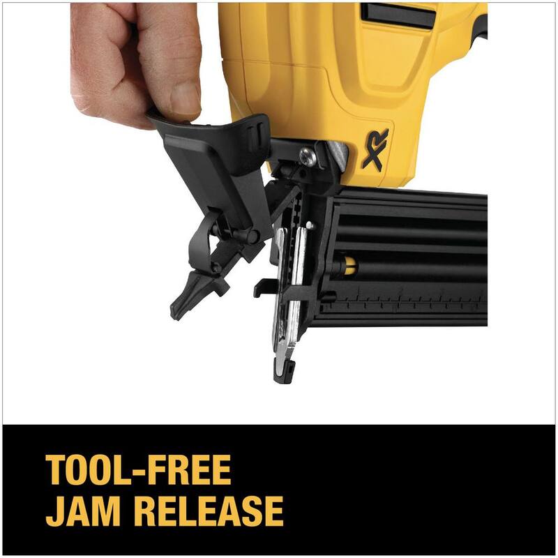 Clavadora inalámbrica eléctrica DEWALT 20V MAX XR de iones de litio de 18 galgas (sólo herramienta) - DCN680B