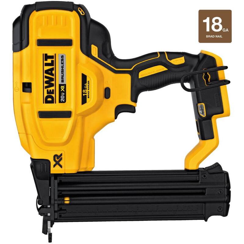 Clavadora inalámbrica eléctrica DEWALT 20V MAX XR de iones de litio de 18 galgas (sólo herramienta) - DCN680B