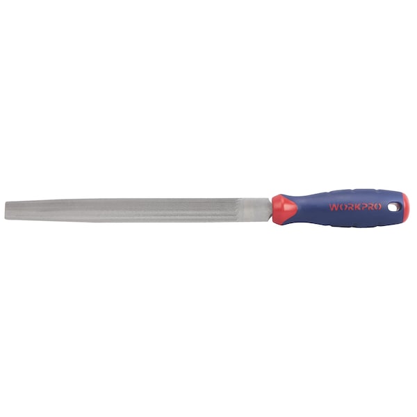 Prime-Line 8in Half Round File, Durable Steel File for Concave, Tool Sharpener for Pro's and DIY - W051003