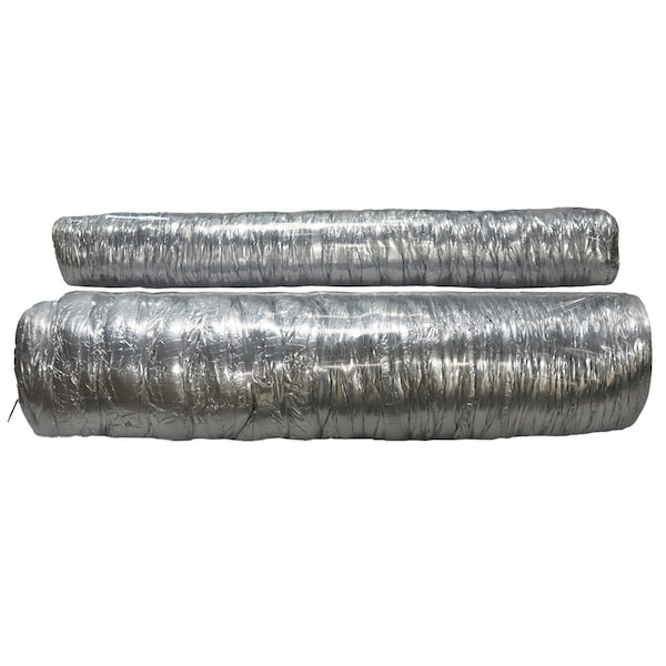 Ducto Aislado Flexible para HVAC R-8, 4 pulgadas