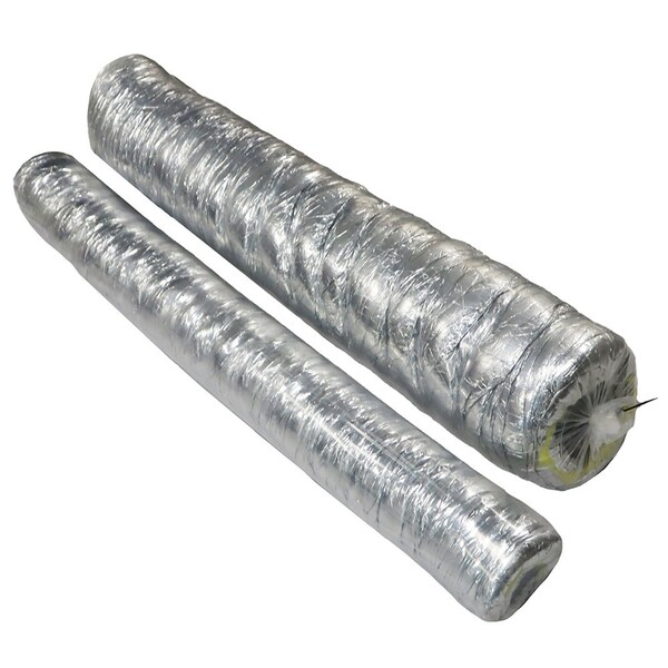 Ducto Aislado Flexible para HVAC R-8, 4 pulgadas