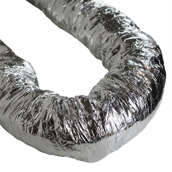 Ducto Aislado Flexible para HVAC R-8, 4 pulgadas
