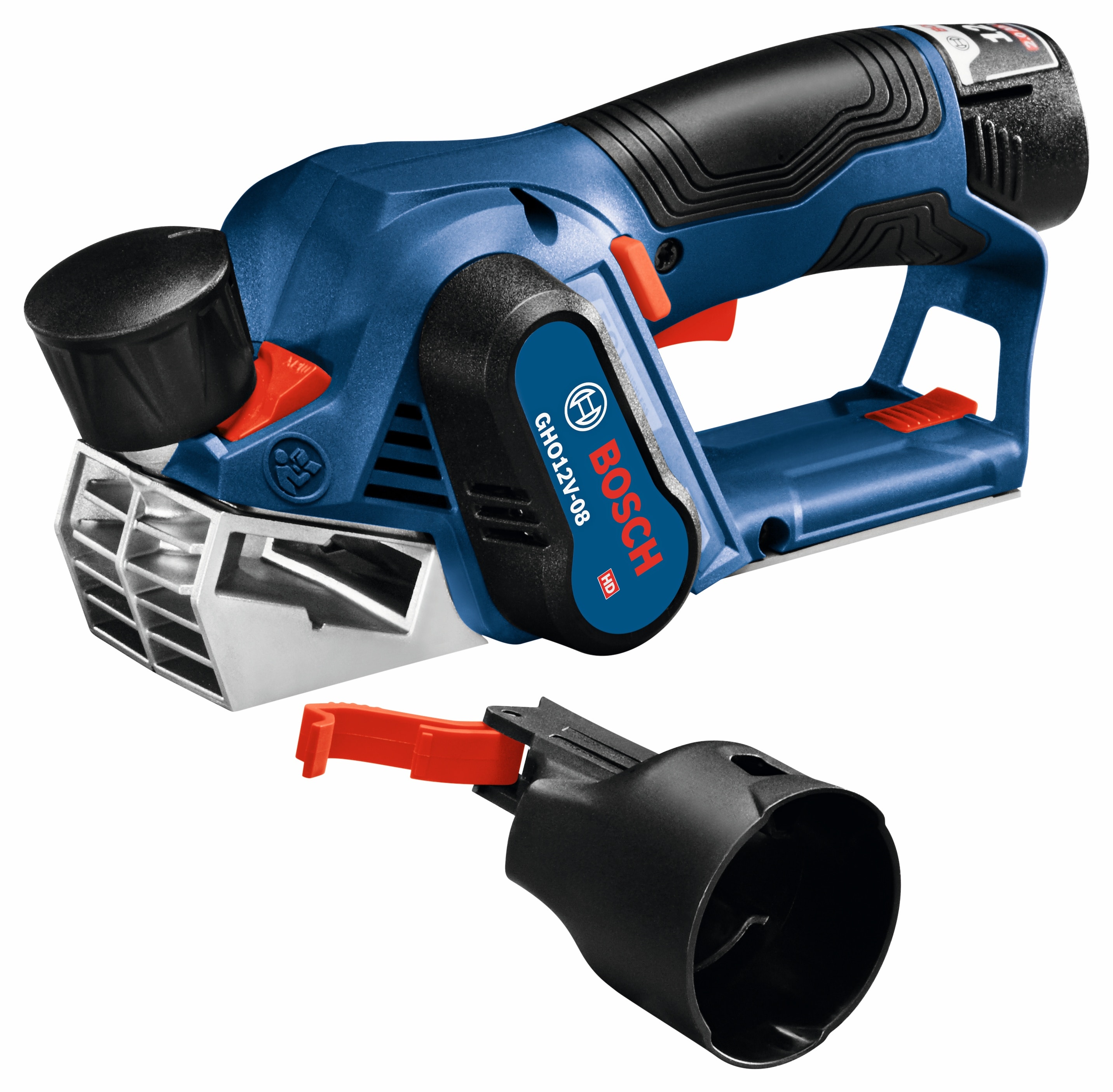 Cepillo eléctrico portátil de 12 voltios Bosch 2.2000 pulgadas GHO12V-08N