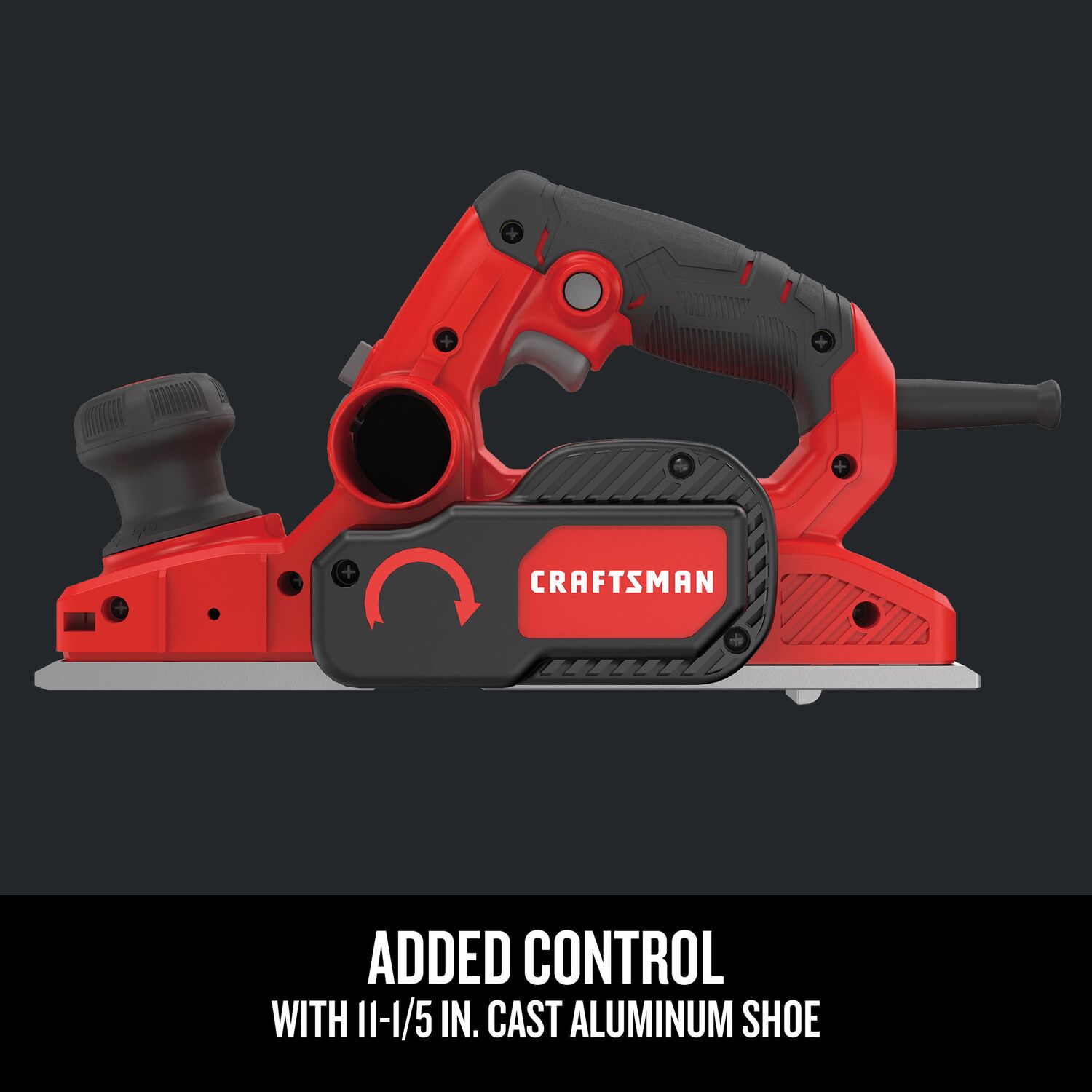Cepillo Eléctrico de Mano CRAFTSMAN de 12.5 pulgadas y 6 amperios CMEW300