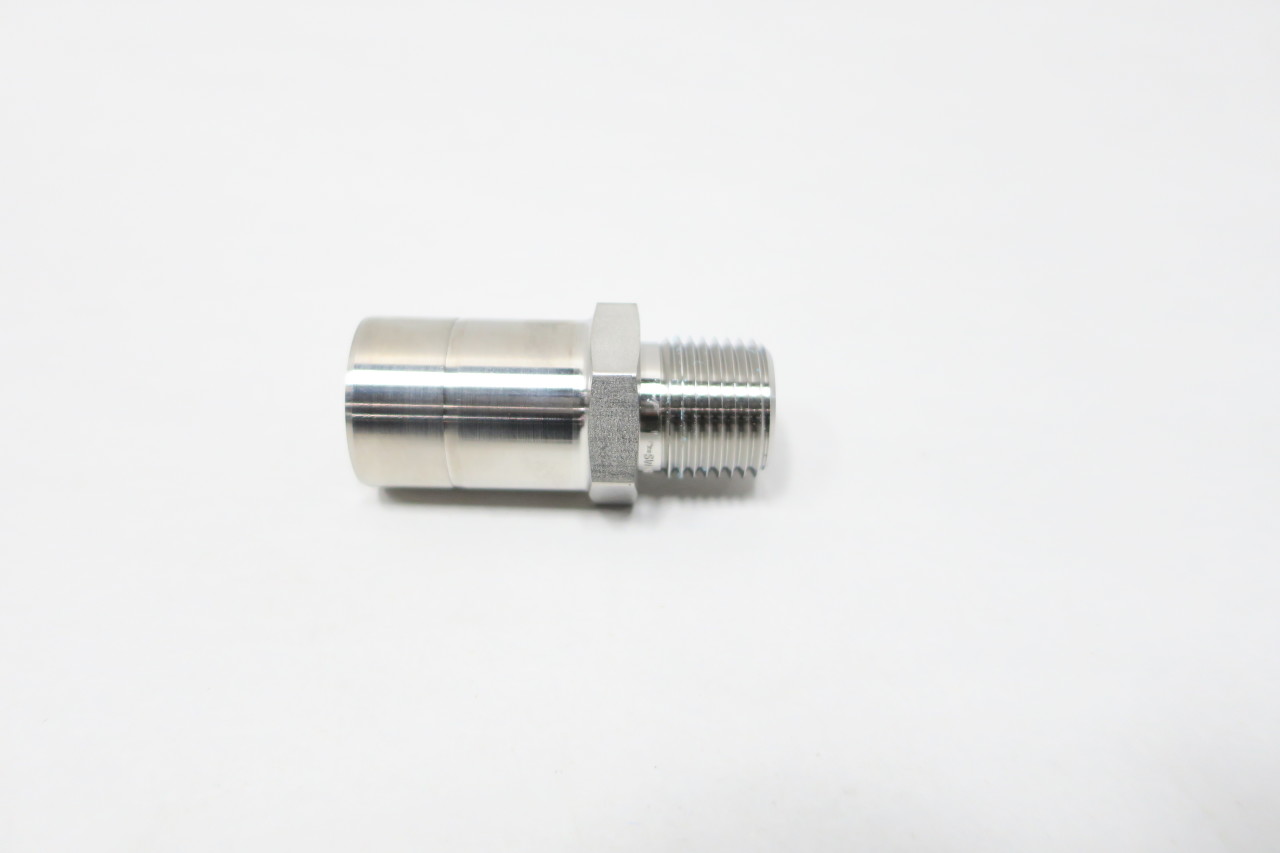 SWAGELOK SS-16-TA-1-8 MALE TUBE ADAPTER 1IN 1/2IN STAINLESS TUBE NPT PIPE ADAPTER