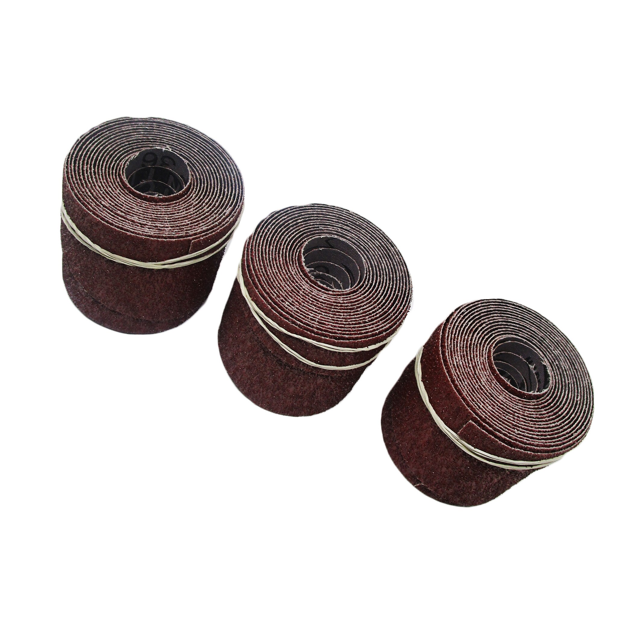 Lija en rollo de óxido de aluminio de grano 36 Powermatic Precut de 3 piezas PM9-1792201