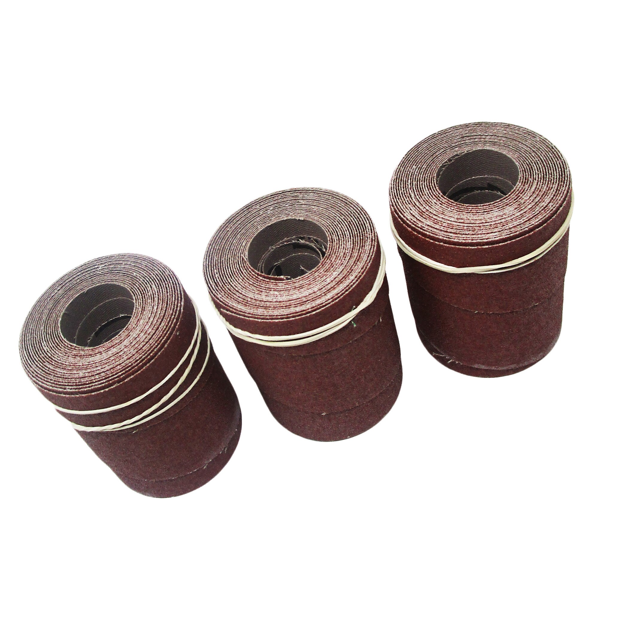 Papel de lija Powermatic precortado de óxido de aluminio de grano 80 en rollo de 3 piezas PM9-1792203