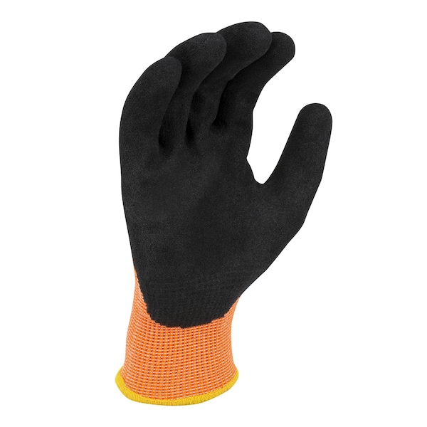 Guantes de Radians, Nivel de corte A6, color naranja de alta visibilidad, S - RWG559S